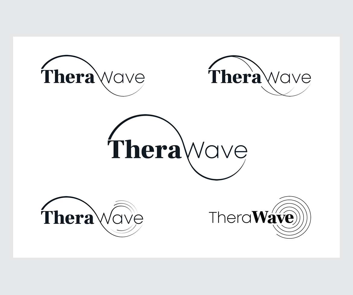 TheraWave Logo Concepts
